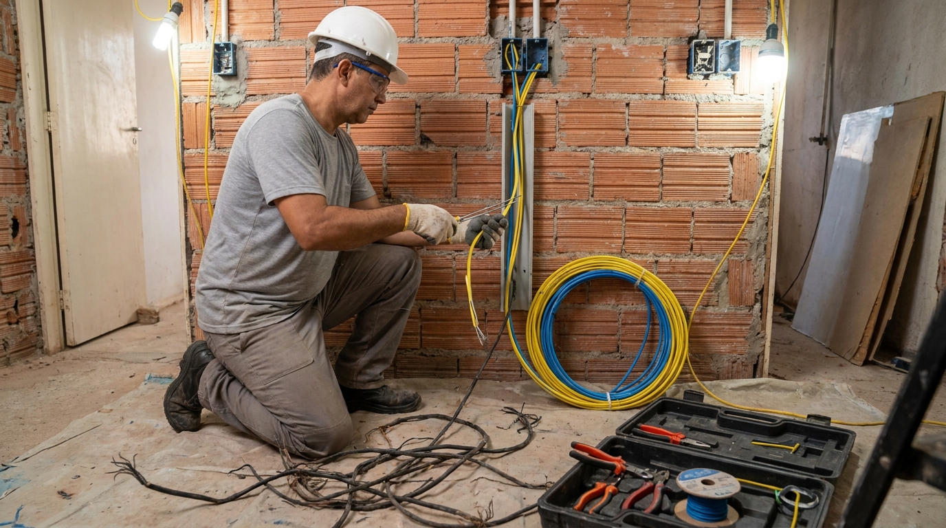 Adequação de Fiação em Goiânia‑GO