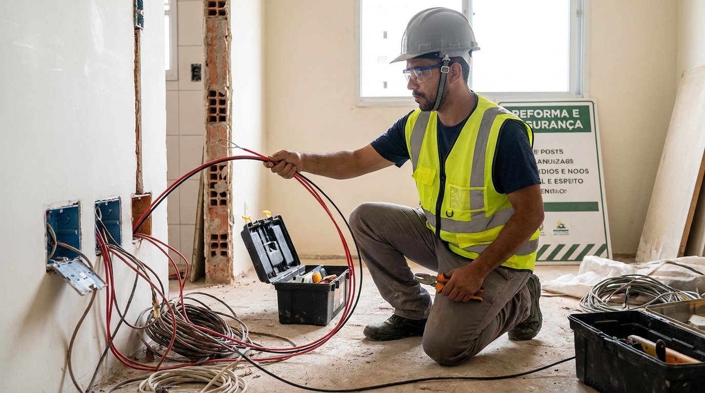 Substituição de Fios Antigos em Goiânia‑GO