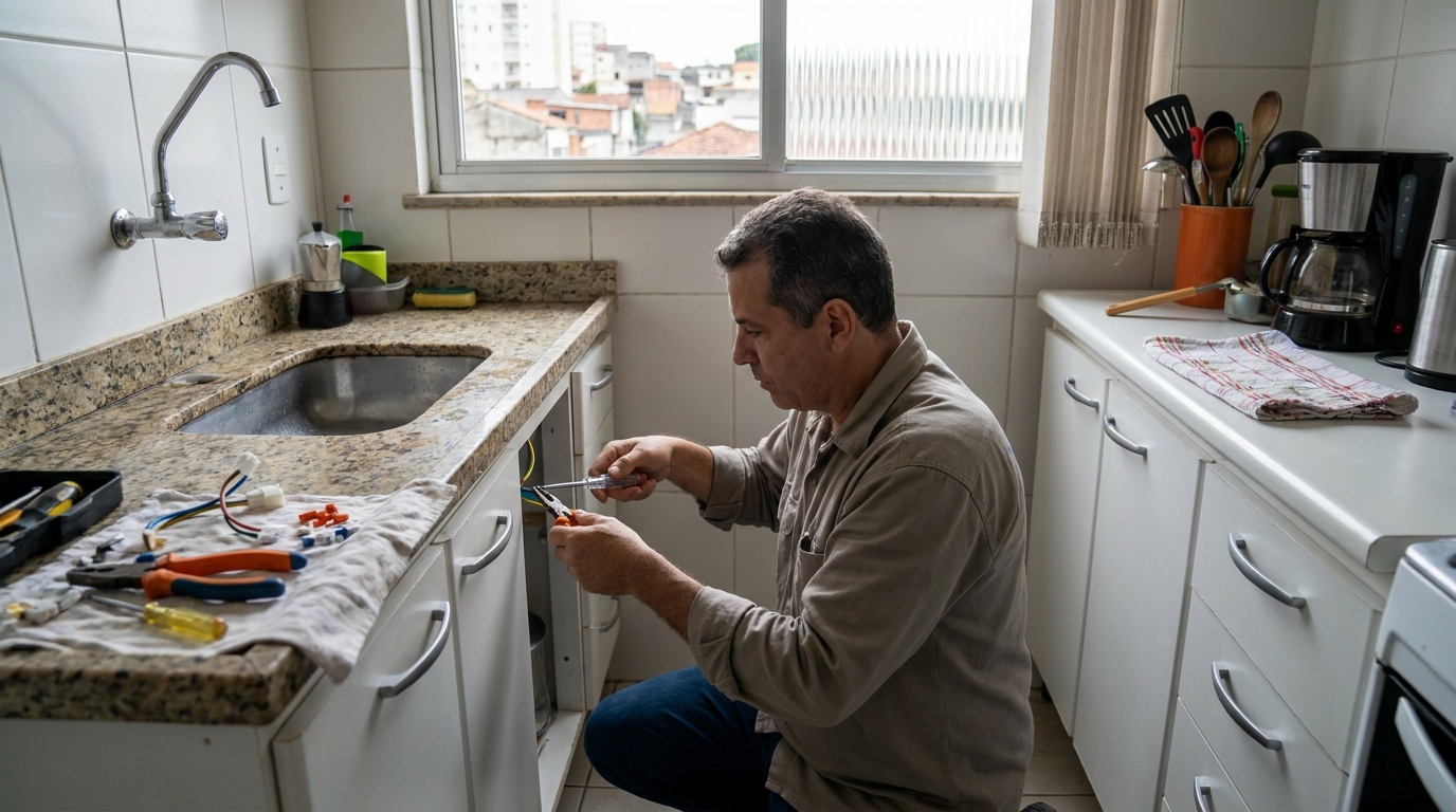 Troca de Torneira Elétrica em Goiânia‑GO